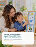 Visual Schedules for Nonverbal Kids | 29-Pages Parent Guide